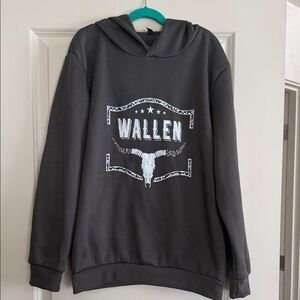 SHEIN Charcoal Wallen Hoodie